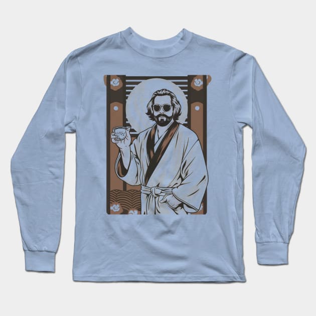 The big lebowski the dude Long Sleeve T-Shirt by Aldrvnd